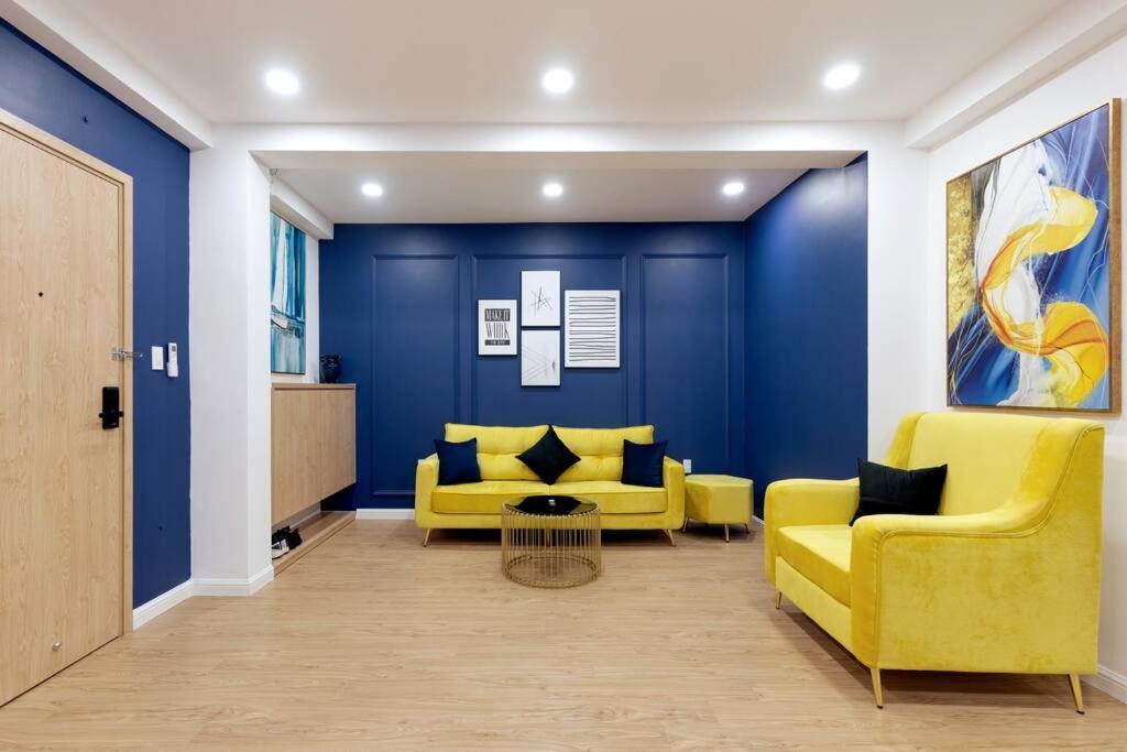 Modern, Cozy & Fully Equipped 2Br Apt In D4, 5M To D1 مدينة هوشي منه المظهر الخارجي الصورة