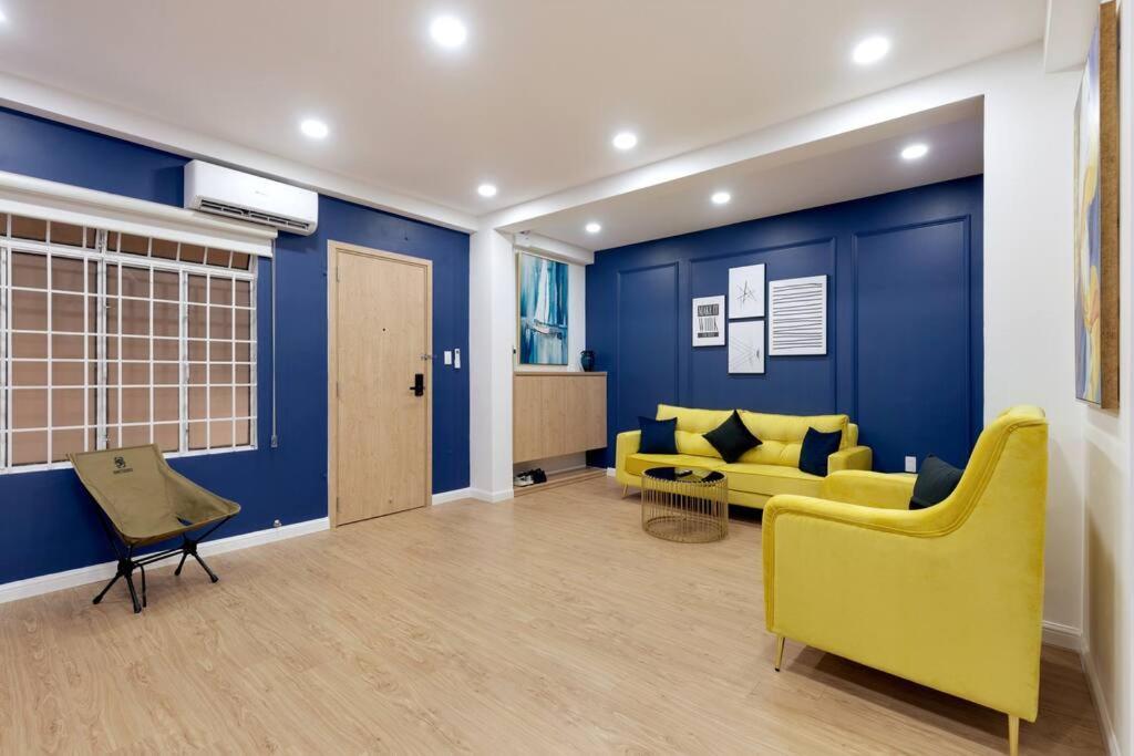 Modern, Cozy & Fully Equipped 2Br Apt In D4, 5M To D1 مدينة هوشي منه المظهر الخارجي الصورة